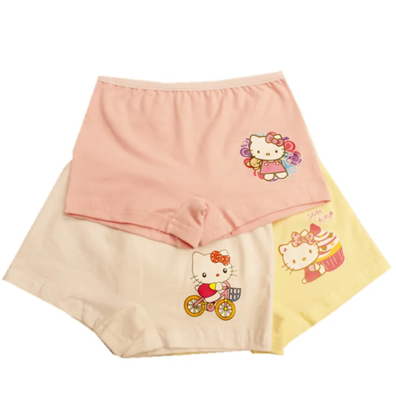 Cotton panties 4 pcs/lot children underwear briefs girls panties girls underwear hot sale carton design child panties P021