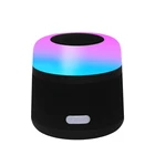 Hot Sale Party LED Night Light Lamp Bluetooth Speaker,Wireless Charger Bluetooth Speaker With FM Radio Support AUX Input