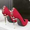 cy11786a Popular Cheap Fashion Office Sexy Ladies High Heel Shoes