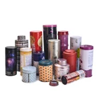 custom round tin cans packaging, tea coffee tin ,round metal box