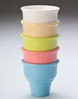 Colored funny melamine design ice cream cup for snacks