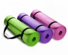 Eco-friendly TPE NBR PVC exercise light weight yoga mat with carrying strap