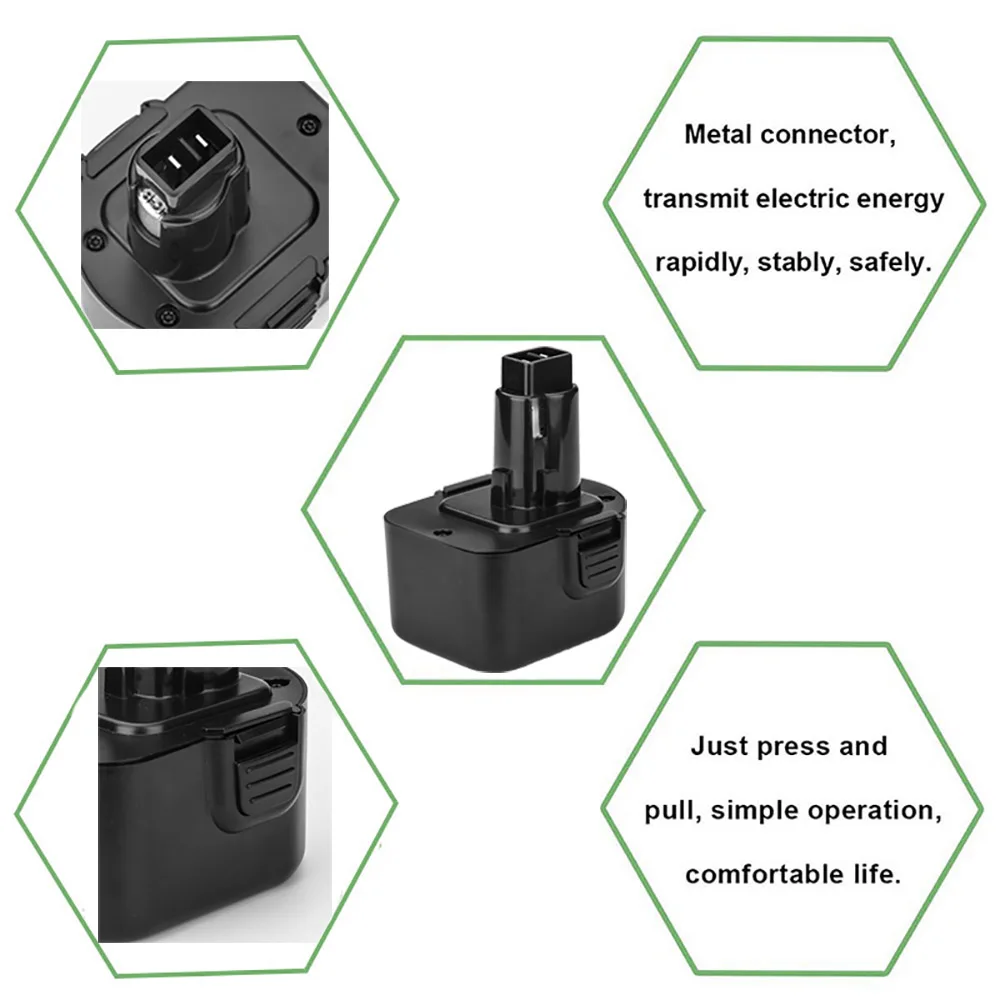 for Black&Decker 9.6V,Ni cd, 2500mAh/2.5Ah power tool battery, BTP1056  /A9251/PS120,PS310,PS3350,CD9600 - AliExpress