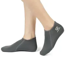 Simple Comfortable Durable Anti-Slip Soft Grey Beach Mens Water Shoes