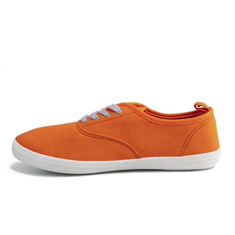 Solid Color Canvas Shoes Womens Walking Sneakers Thin Sole Custom Logo Printing, Orange or custom
Solid Color Canvas Shoes Womens Walking Sneakers Thin Sole Custom Logo Printing, Orange or custom