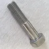 titanium screw and nuts with the standard din934 din 913 hexagon socket set screw bolt with flat point