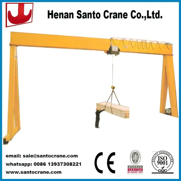 General usage hoist travelling gantry crane with 2 year warranty