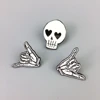 Popular cheap custom skull Soft/ Hard Enamel Metal Lapel Pin