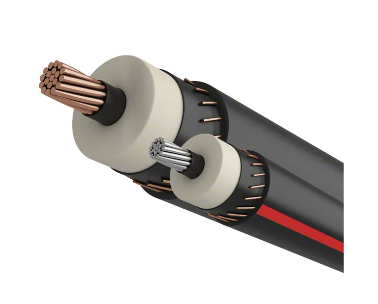 2/0 awg 15kV 133 Insulation Level TRXLPE/XLPE insulated LLDPE Sheath URD Power Cable size