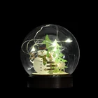 Glass Decoration Decoration Glass Decoration 10cm Glass Ball Clear Christmas Decoration