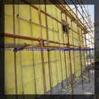96kg/m3 fiber glass wool board Sound absorption for the cinema wall/glass wool acoustic panel