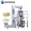 Fully Automatic Weighing 5 Servo Auto Vertical 10kg 5 kg 1kg Bag Cashew Nut Rice Air Vacuum Packing Machine