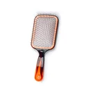 Private Label Amber Hair Massage Cushion Paddle Hair Brush With Metal Pin