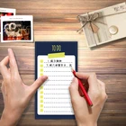 Custom Design Fridge Magnetic Memo Pad, Magnetic Sticky Writing Note Pad, Message Notepad