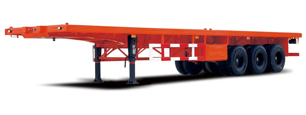 Flatbed Container Semi Trailer For Sale - Panda Mech