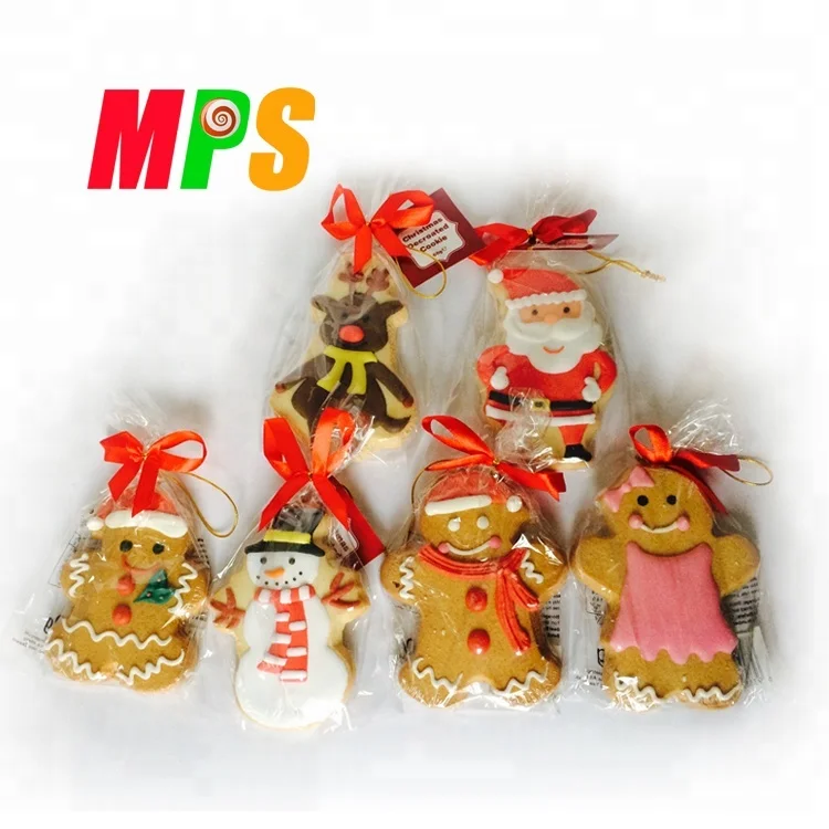 Gingerbread Man Cookies Christmas Decorated Biscuits Buy