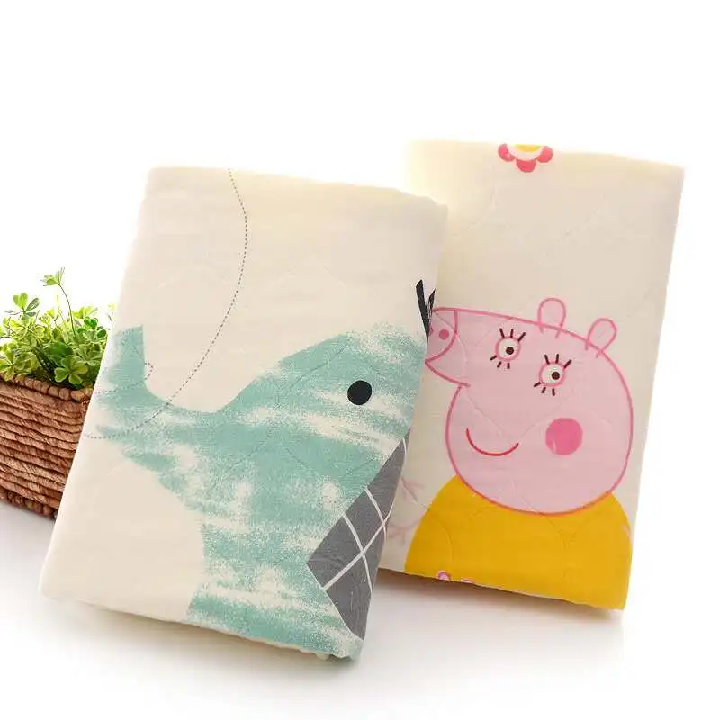 Pure cotton four-layer gauze kids blankets printing and cotton kids towel blankets, Two colors
Pure cotton four-layer gauze kids blankets printing and cotton kids towel blankets, Two colors