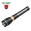 New arrival xml 2 multi purpose fast track retractable flashlight extendable torch light