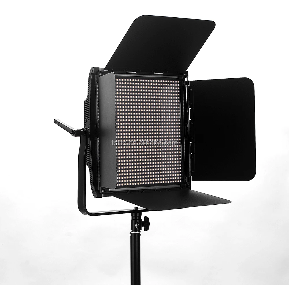 Tolifo battery powred professional video light led with DMX and wireless control