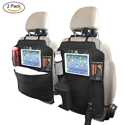Car Backseat Organizer Back of Seat Protector 2 Pack XL with 1 Tissue Box Clear 10 Ipad Holder
Car Backseat Organizer Back of Seat Protector 2 Pack XL with 1 Tissue Box Clear 10 Ipad Holder
