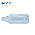 260ml transparent clear PET plastic bottle for shampoo or body-washer