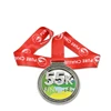 Longzhiyu 12years manufacture custom sports metal medal half marathon running medals custom dance alloy medal with ribbon