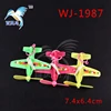 Plastic kids gift toys small pull the toy plane