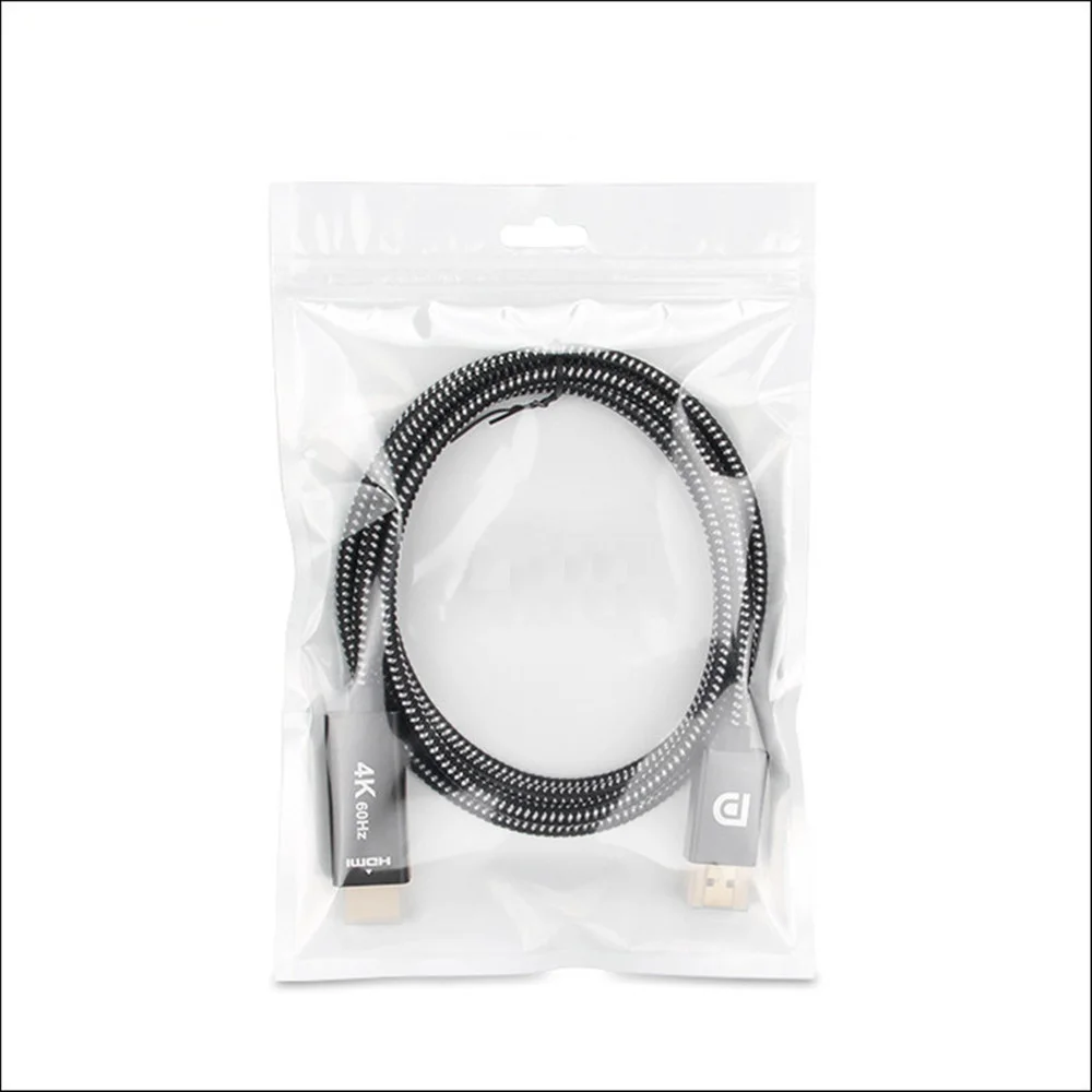 DisplayPort to HDMI Cable 6.6 Feet HDMI to DisplayPort Cable Nylon Braided DP to HDMI Cable for HDTV, Monitor, Projector - ANKUX.COM