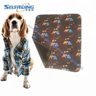Premium Waterproof Reusable Dog Bed Mat Quilted Washable Large Dog Puppy Training Travel Pee Pads