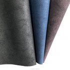 Embossed Cotton Fabric Water Based Pu Synthetic Leather