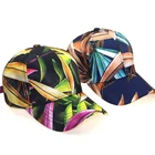 Printed baseball cap Korean version of the hat female spring and summer visor male hat embroidery cap custom