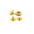 Guangtong Brand Custom Round Shaped Parallel Spring Metal Fastener Snap Button for Leather Purse Handbags
