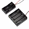 Plastic Battery Storage Case Holder For 4 X AA and 2 X AA wire leads