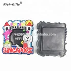 Professional Custom Cartoon 3D PVC Fridge Magnetic Photo Frame
