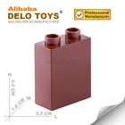 DIY toys Plastic building blocks random bricks 1*2 tall 3+children gift-(JC030)