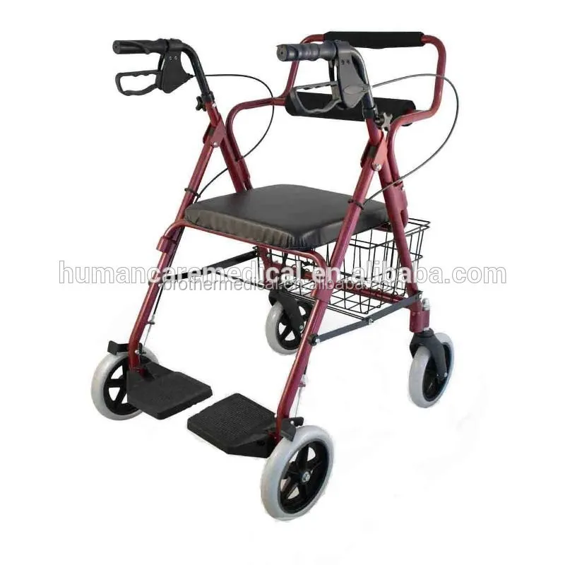 Remote Control Walker With Seat And Footrest And 4 Wheel Buy Remote