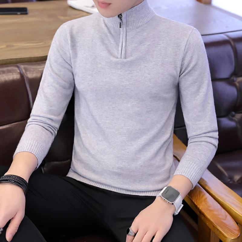 2019 New Arrival Mens Sweater 1/3 Zip - Up Slim Fit Winter Spring Autumn Soft Blend Pullover Sweater for Men
2019 New Arrival Mens Sweater 1/3 Zip - Up Slim Fit Winter Spring Autumn Soft Blend Pullover Sweater for Men