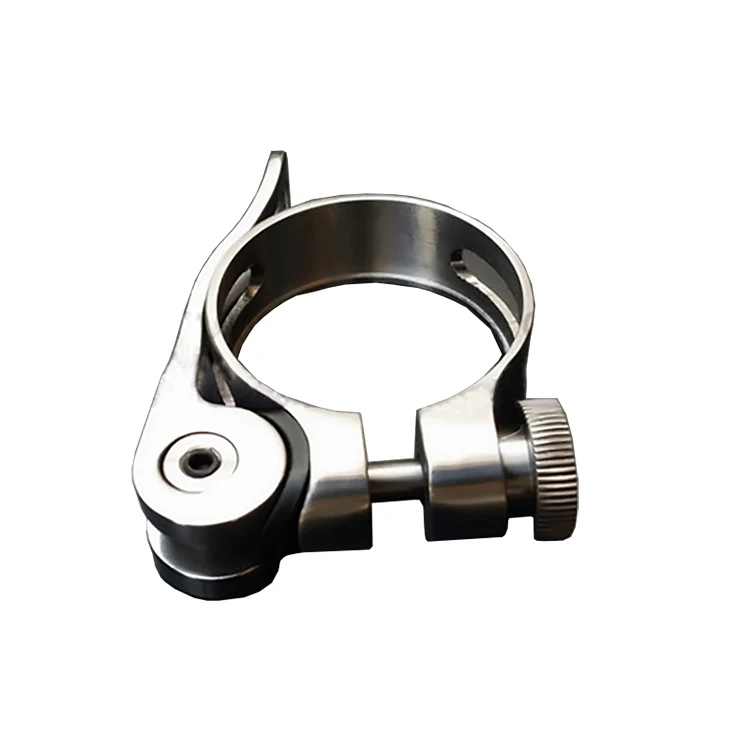 31.8mm 34.9mm titanium seatpost clamp seat collar For Mountain Bike Road Bike, Silver
31.8mm 34.9mm titanium seatpost clamp seat collar For Mountain Bike Road Bike, Silver