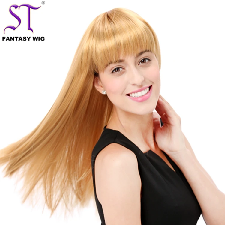 Female Long Straight Blonde Wigs Synthetic Hair Wig for women cheap wholesale transparent 613 wig
Female Long Straight Blonde Wigs Synthetic Hair Wig for women cheap wholesale transparent 613 wig