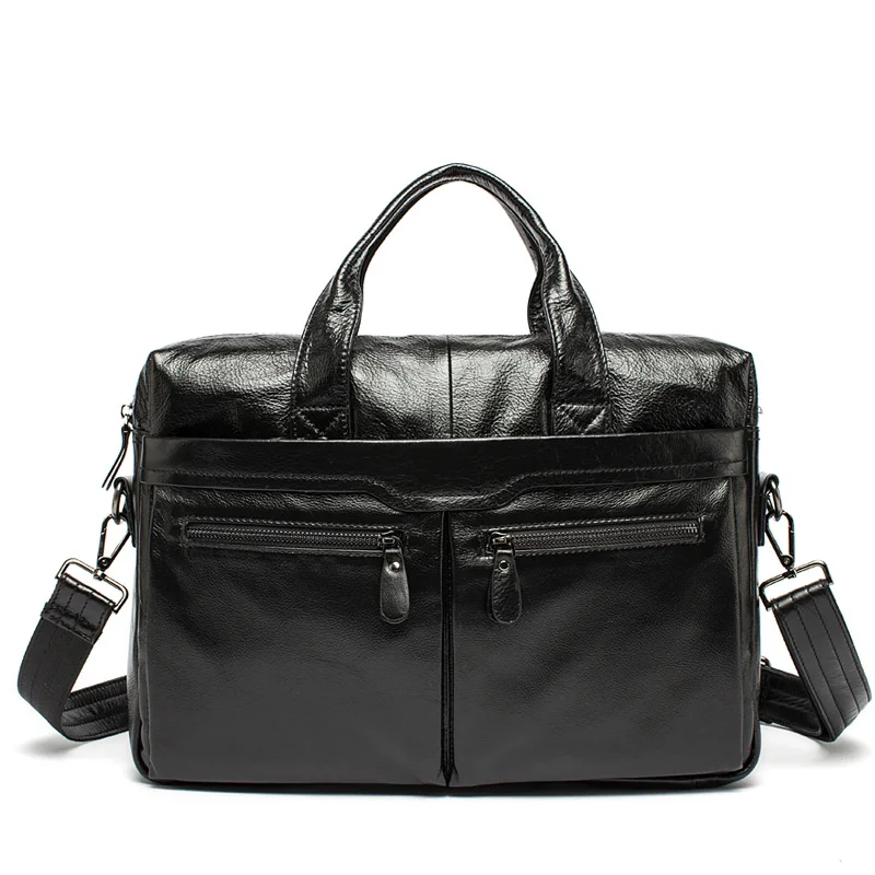 Leather Laptop Business Briefcase Totes Document Office Bags for Men Computer Bag Male Messenger Bag
Leather Laptop Business Briefcase Totes Document Office Bags for Men Computer Bag Male Messenger Bag