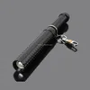 Multifunctional long baseball bat telescopic zoom police security baton led flashlight torch