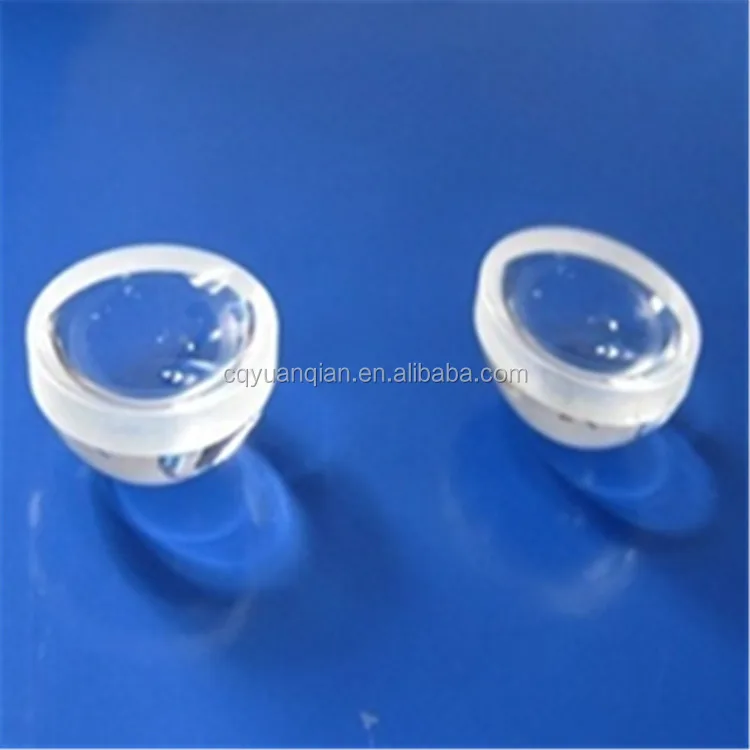 Optical glass half ball lens, 0.6mm to 100mm, k9, sapphire, uv-fused silica