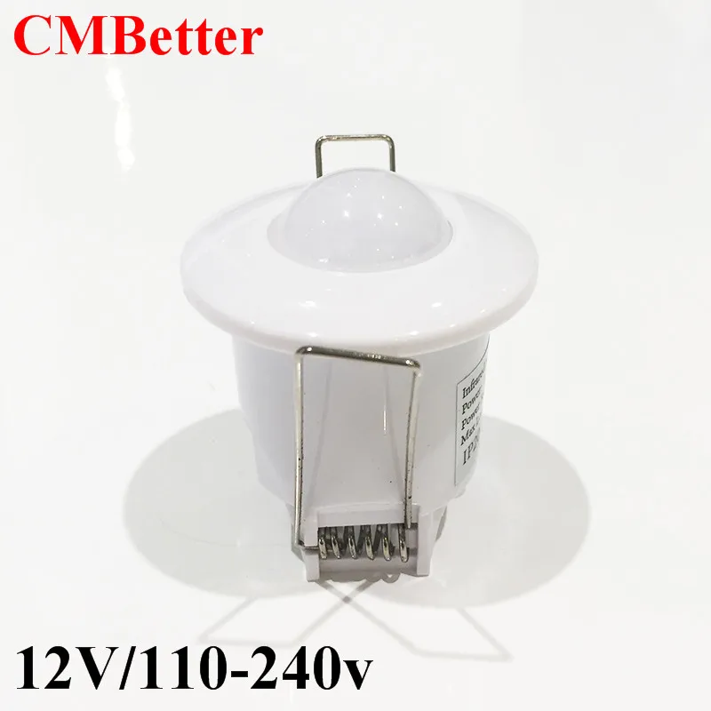  Mini Infrared motion sensor switch 12VAC110V-240V Adjustable Security Ceiling  Led Strip Lamp Light Infrared Sensor Switch (30)