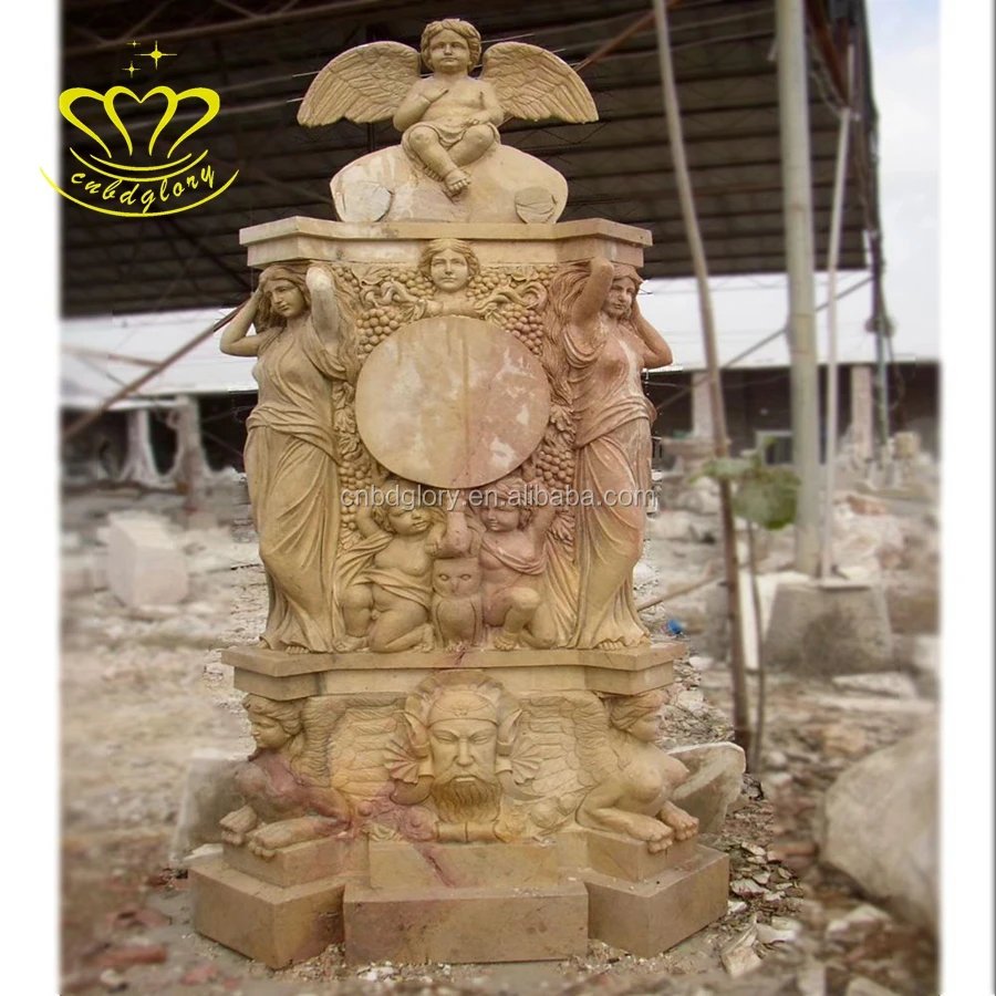 Outdoor Home Garden Decor Stone New Product Marble Baby Angel