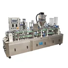 K-cup coffee capsule filling machine two lanes line model from Shanghai