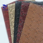 China Exporter Semi PU Chair Cover Leather With TC Backing
