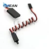 22AWG 60 core servo motor wire cable, high quality futaba plug for RC model servo extended wire double-end