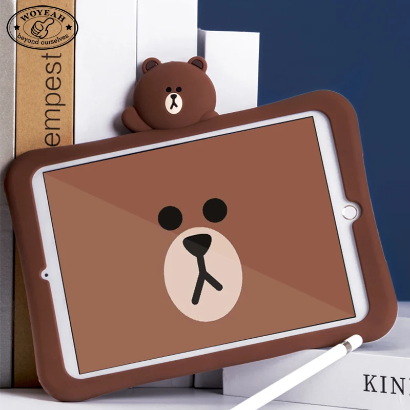 Soft Silicone Brown Bears Tablet Covers for Ipad mini case 
Soft Silicone Brown Bears Tablet Covers for Ipad mini case