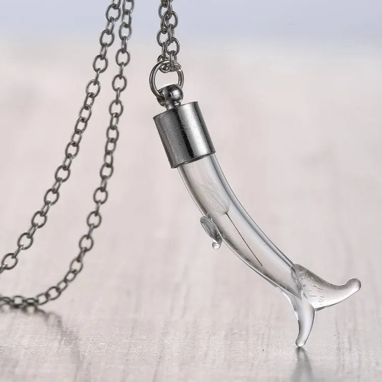 New Fashion Jewelry Mini Glass Real Dandelion Crystal Mermaid Bottle Pendant Vial Necklace for Women
New Fashion Jewelry Mini Glass Real Dandelion Crystal Mermaid Bottle Pendant Vial Necklace for Women