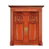 Luxury exterior teak wood designs solid wooden front door